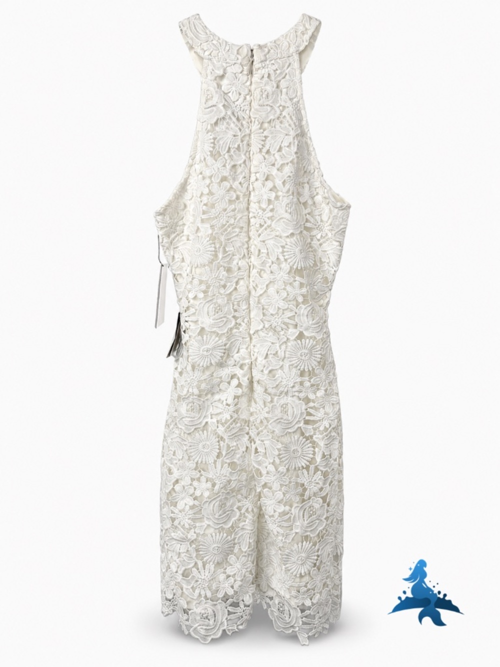 1354 NWT Lulus Love Poem Lace Mini Dress – XS – Ivory - Picture 8 of 14